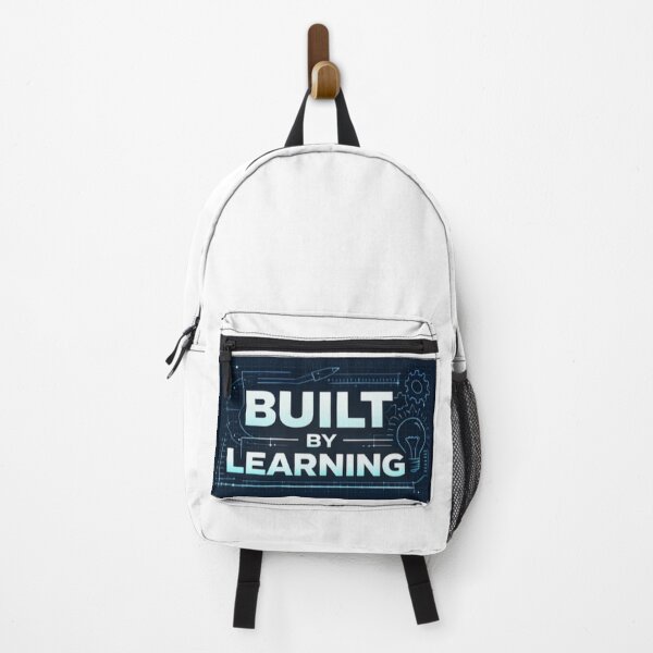 Item preview, Built by Learning – Education and Growth Mindset Design designed and sold by Amr Darwish Graphic designer.