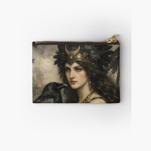 Item preview, Goddess Morrigan with Raven. designed and sold by SoniaSarkali.