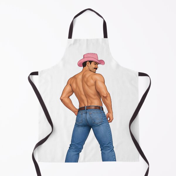 Item preview, Cowboy Energy – Pink Hat Back View Cowboy designed and sold by MPForet.