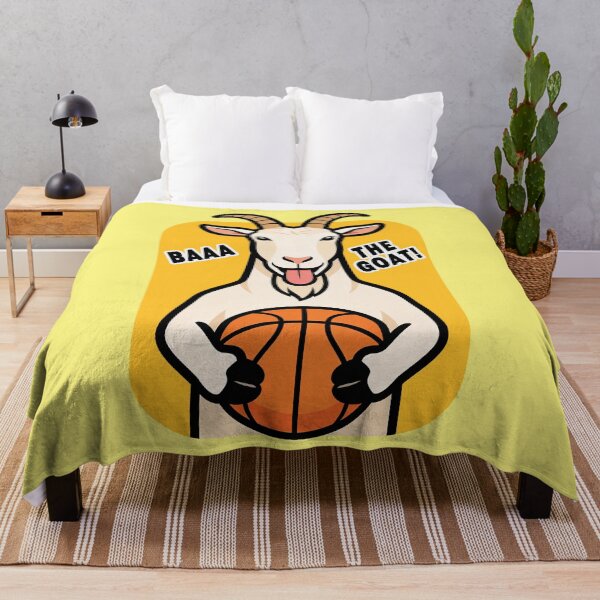 Item preview, Cartoon Goat Basketball Player Illustration designed and sold by mystiquelicorne.