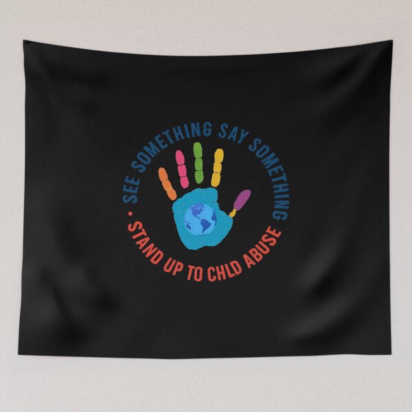Item preview, See Something Say Something Stand Up To Child Abuse designed and sold by w66aboo.