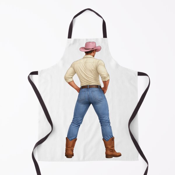 Item preview, Cowboy Energy – Pink Hat Back View Cowboy designed and sold by MPForet.