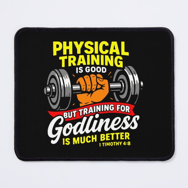 Item preview, 1 Timothy 4:8 Training For Godliness Is Much Better designed and sold by plushism.