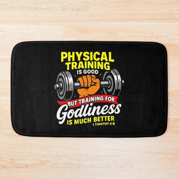 Item preview, 1 Timothy 4:8 Training For Godliness Is Much Better designed and sold by plushism.