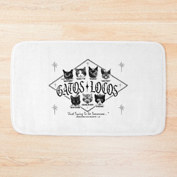 Item preview, Gatos Locos Cat tee designed and sold by kanebanner.