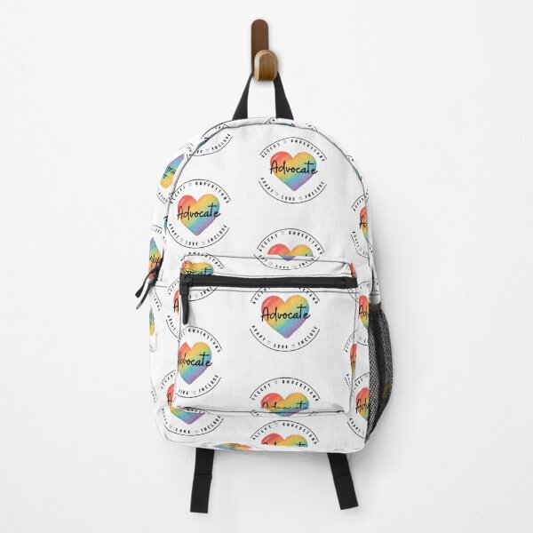 Item preview, Advocate Rainbow Heart Neurodiversity Awareness and Pride Design designed and sold by CindyRandomVibes.