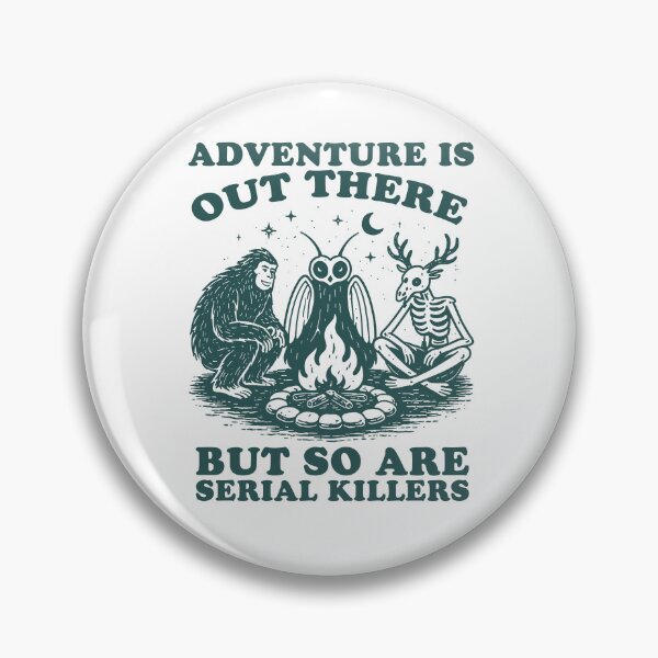 Item preview, Cryptid Serial Killers, Funny Mothman Sasquatch Wendigo designed and sold by RandyHaskins.