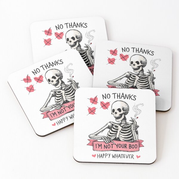 Item preview, Gritty Anti Valentine Skeleton  designed and sold by SkullTroops.