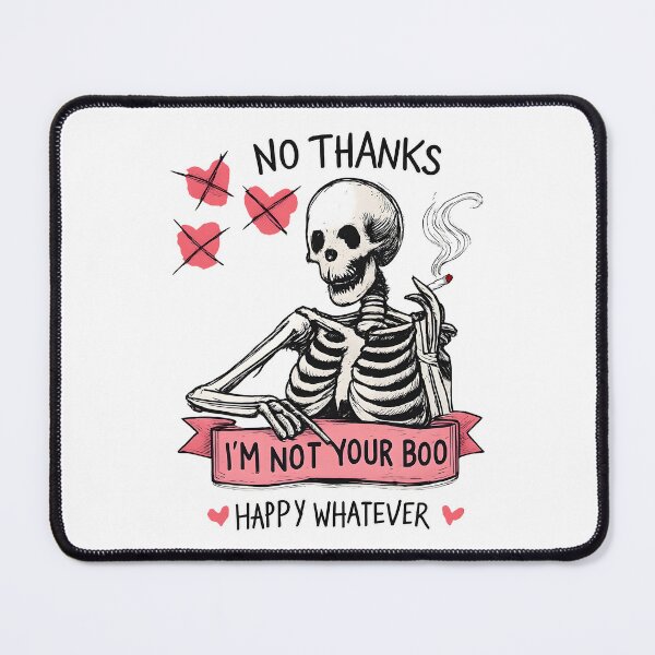 Item preview, Gritty Anti Valentine Skeleton  designed and sold by SkullTroops.
