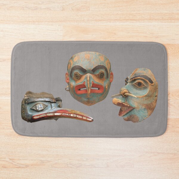 Item preview, Alaskan Tlingit Native American Masks designed and sold by JournalOfTales.