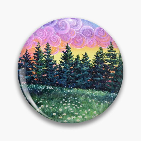 Item preview, Daisy Meadow at Sunset designed and sold by BreezyZen.