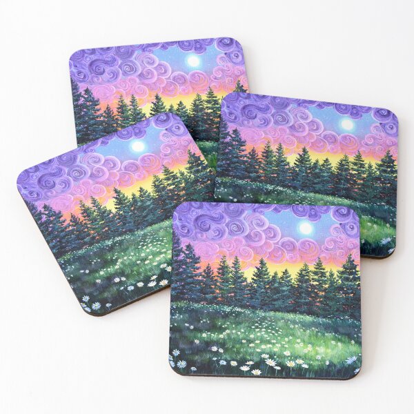 Item preview, Daisy Meadow at Sunset designed and sold by BreezyZen.