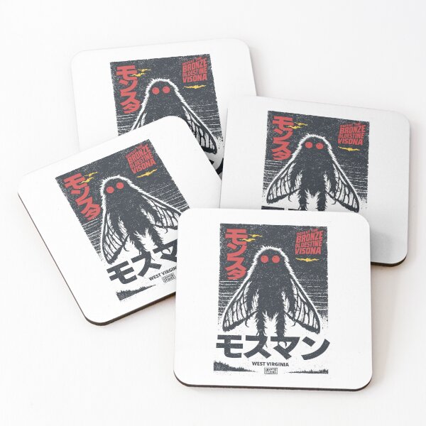 Item preview, Mothman T-Shirt: Retro Japanese Horror Cryptid designed and sold by RandyHaskins.