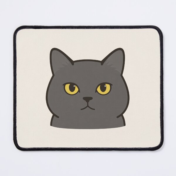 Item preview, Gaia the British Shorthair – Cat Face Sticker designed and sold by Gaiathebritish.