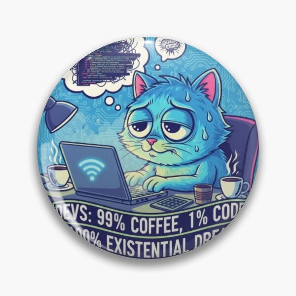Item preview, Sticker 99% Café 1% Código – Programador, Desarrollador, Regalo Geek designed and sold by spanishartist.