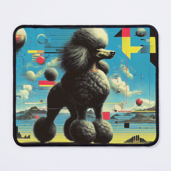 Item preview, Futuristic Poodle Landscape designed and sold by lautir.