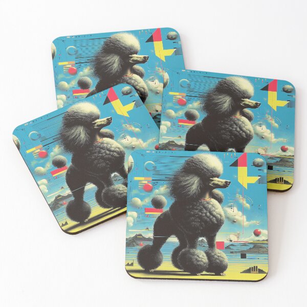 Item preview, Futuristic Poodle Landscape designed and sold by lautir.