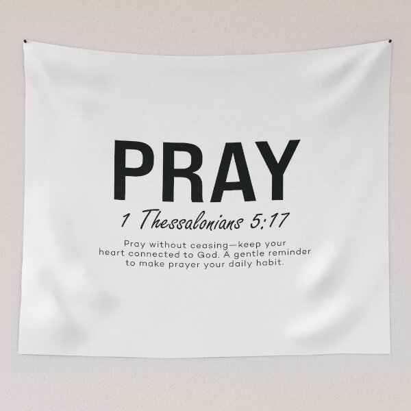 Item preview, Pray Without Ceasing – 1 Thessalonians 5:17 designed and sold by GamerGearTees.