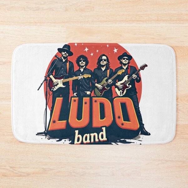 Item preview, LUDO Band Guitar – Rock Music Illustration Graphic designed and sold by Mr_Butterfly.