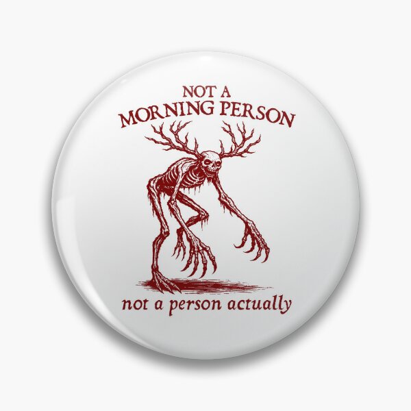 Item preview, Wendigo Cryptid, Not a Morning Person designed and sold by RandyHaskins.