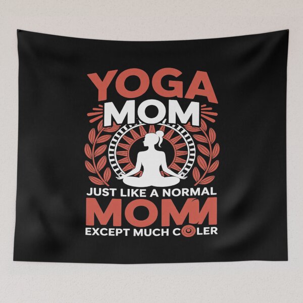 Item preview, Yoga Mom Spirituality Mother's Day Meditation Women  designed and sold by MarkLeedsArt.
