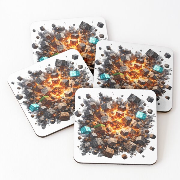 Item preview, Blockcore Chaos Explosion designed and sold by KawaiiOrbit.