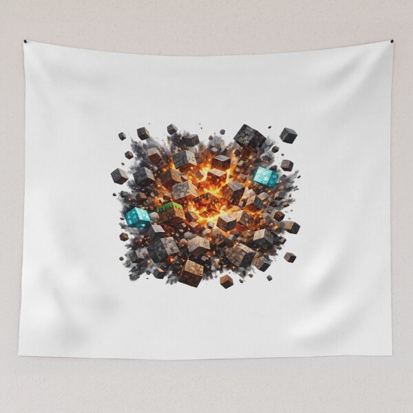 Item preview, Blockcore Chaos Explosion designed and sold by KawaiiOrbit.