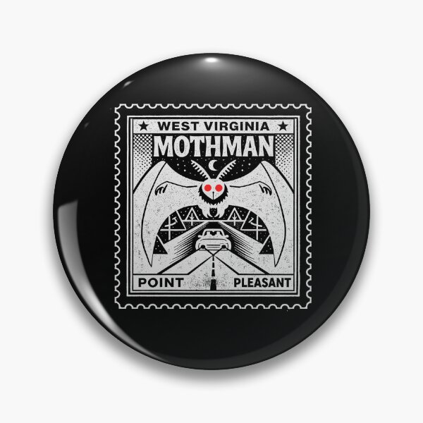 Item preview, Vintage Mothman Cryptid designed and sold by RandyHaskins.