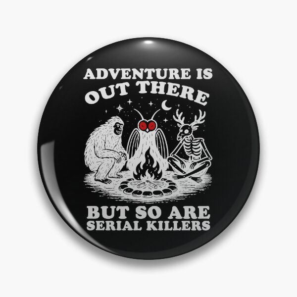 Item preview, Cryptid Serial Killers, Funny Mothman Sasquatch Wendigo designed and sold by RandyHaskins.