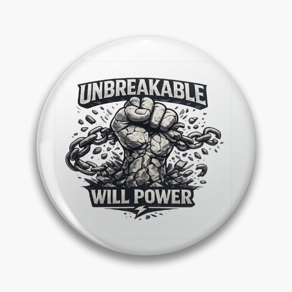 Item preview, Unbreakable Will Power designed and sold by halibutgoatramb.