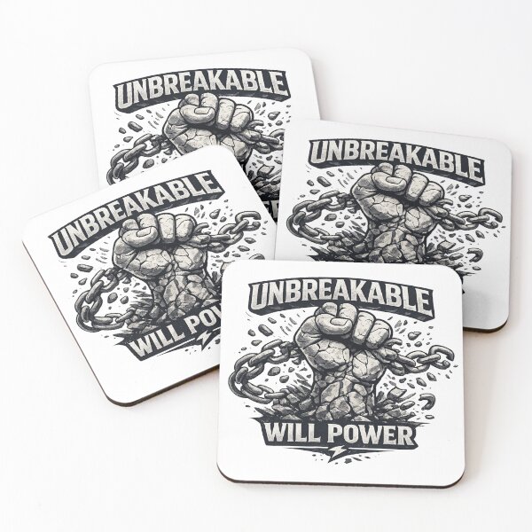 Item preview, Unbreakable Will Power designed and sold by halibutgoatramb.