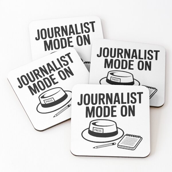 Item preview, Journalist Mode On designed and sold by Frank Ring.