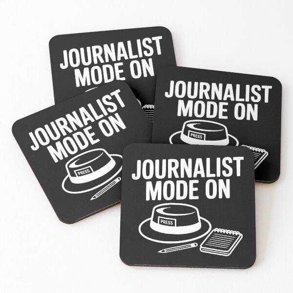 Item preview, Journalist Mode On designed and sold by Frank Ring.