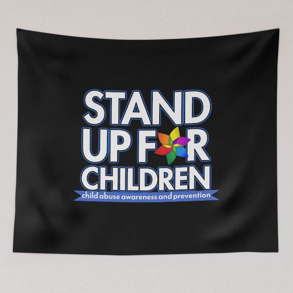 Item preview, Stand Up For Children-Stand Up To Child Abuse designed and sold by w66aboo.