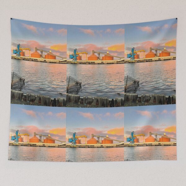 Item preview, Sunset Sky over the Silos designed and sold by Violaman.