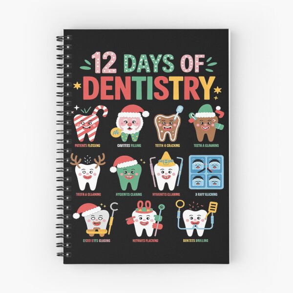 Item preview, 12 Days Of Dentistry Christmas Dental Squad Crew Dentist  designed and sold by MarkLeedsArt.