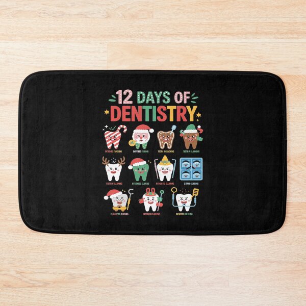 Item preview, 12 Days Of Dentistry Christmas Dental Squad Crew Dentist  designed and sold by MarkLeedsArt.