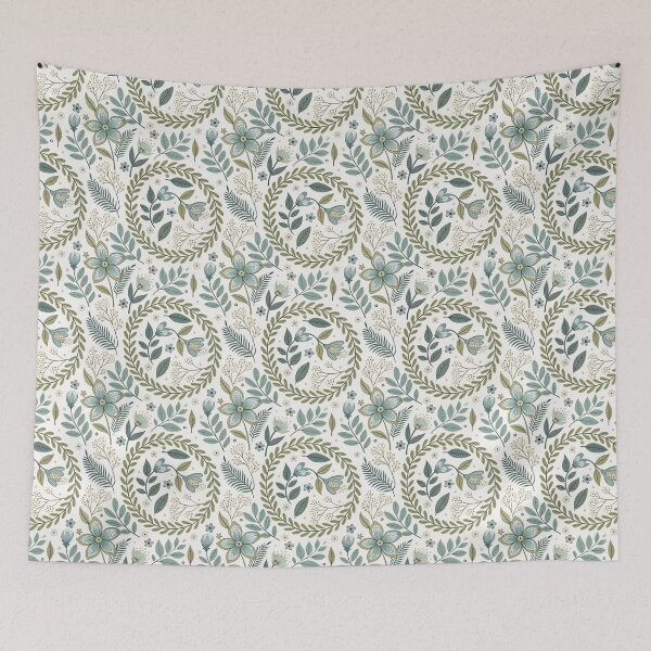 Item preview, Spring Folk Garlands | Nordic Folk Symbols designed and sold by Shuga-Design.