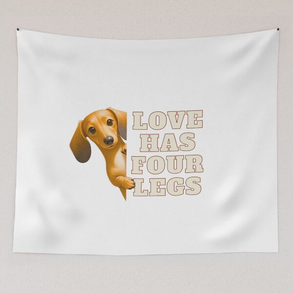 Item preview, Love Has Four Legs – Cute Dog Lover Adoption T-Shirt designed and sold by Cheapdrips.