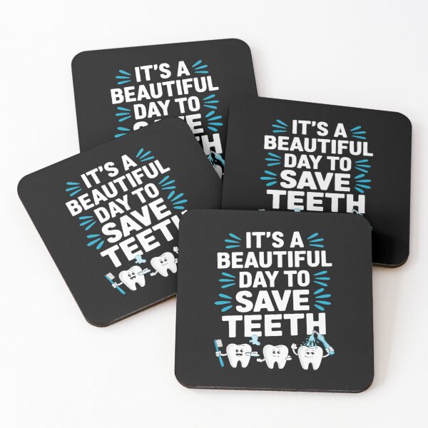 Item preview, Beautiful Day To Save Teeth - Dentist Dental Assistant  designed and sold by MarkLeedsArt.