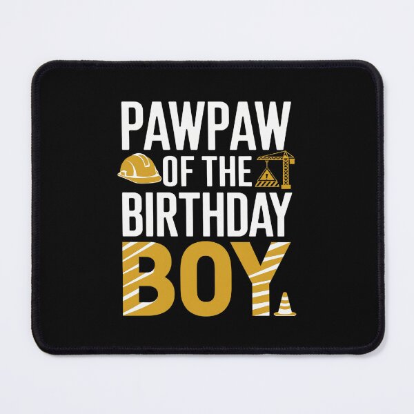 Item preview, Pawpaw of the Birthday Construction Worker Boy Crew Party  designed and sold by DigitaldeligArt.