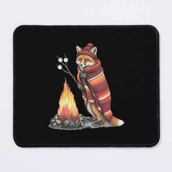 Item preview, Fox Roasting Marshmallows at Campfire designed and sold by TeeARTHY.