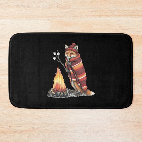 Item preview,   Fox Roasting Marshmallows at Campfire designed and sold by TeeARTHY.