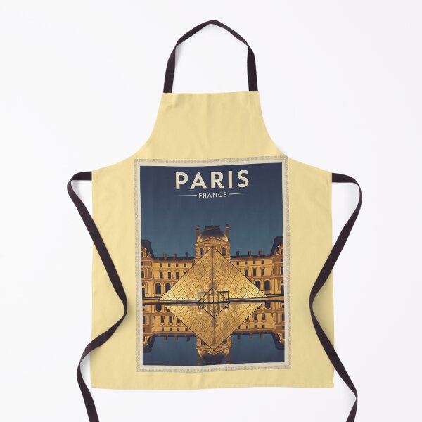 Item preview, Paris Vintage Travel Art - Louvre - France designed and sold by Wanderprintt.