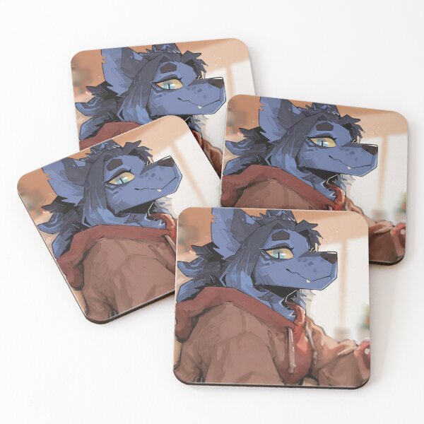 Item preview, Cool Blue Kemono Dragon in Casual Hoodie designed and sold by KaMow.