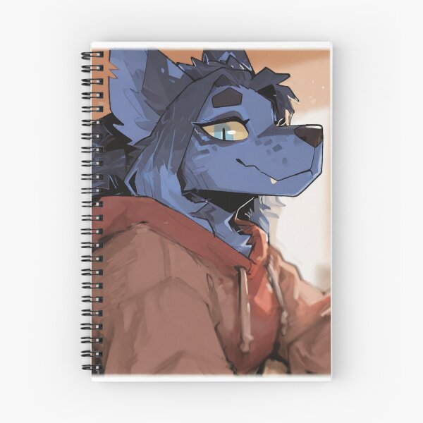 Item preview, Cool Blue Kemono Dragon in Casual Hoodie designed and sold by KaMow.