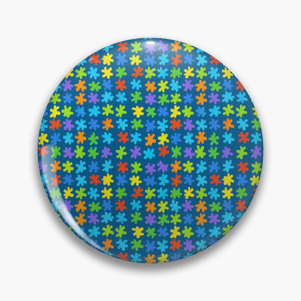Item preview, Colorful Kidcore Asterisk Confetti Pattern designed and sold by bubblegoth.