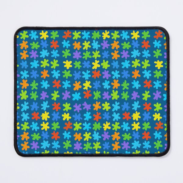Item preview, Colorful Kidcore Asterisk Confetti Pattern designed and sold by bubblegoth.