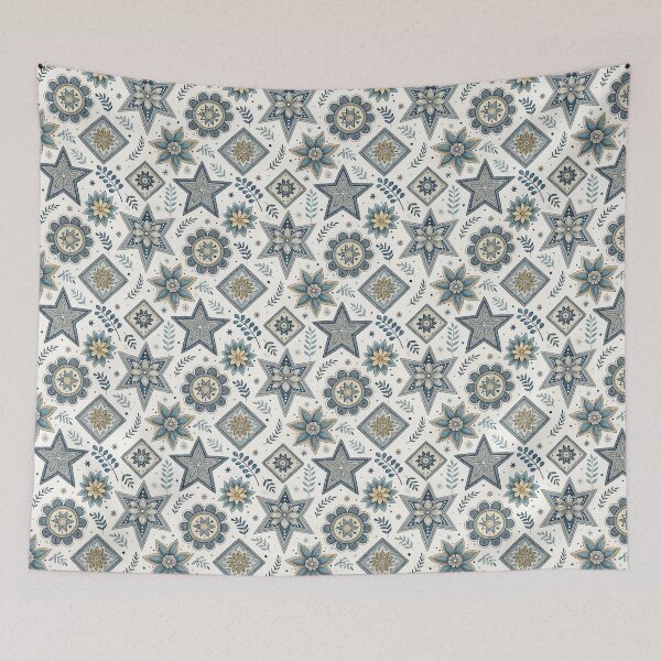 Item preview, Nordic Folk Rosettes & Stars | Scandinavian Folk designed and sold by Shuga-Design.