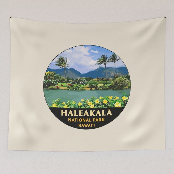Item preview, Haleakala National Park Volcano Sticker designed and sold by Gideon Emmerich.